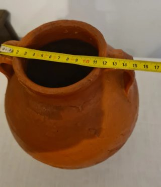 Orcio Giara Vaso Terracotta artigianale Vintage