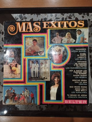Disco Vinilo Más Éxitos Belter