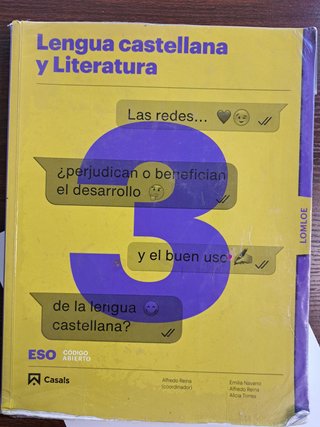 Lengua castellana y literatura 3 ESO : código a...