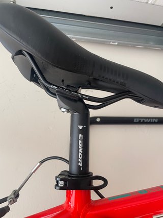 Bicicleta Conor 26 Roja talla 38 para niño.