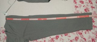 Conjunto Chaleco y Pantalón Beige/Gris
