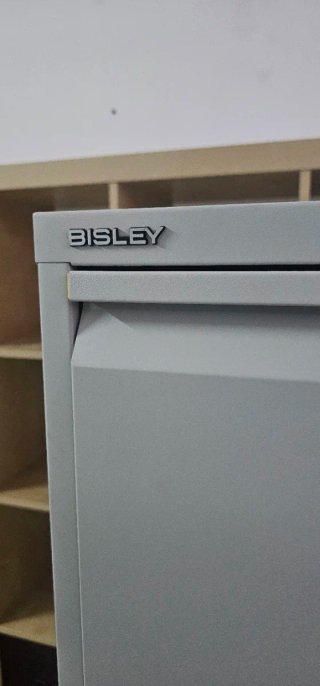 Archivador Metálico Bisley Gris 4 Cajones