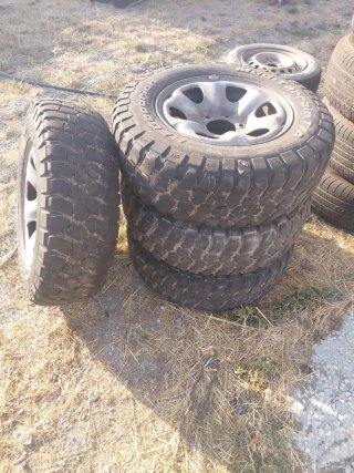Llantas 16 Terrano 2 con Gomas BFGoodrich