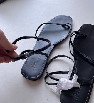 Sandalias ASOS negras