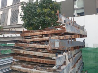 Plataformas metálicas para obra