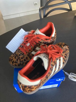 Adidas Gazelle Talla 38 Animal Print