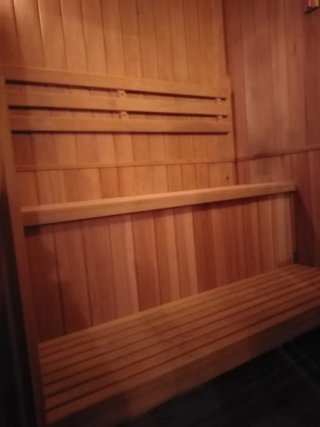Sauna finlandesa de madera