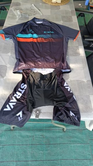 Conjunto Ciclismo Strava Maillot y Culotte
