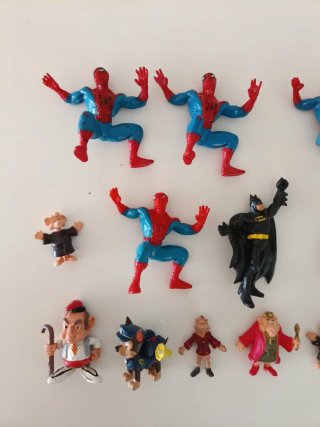 Lote 13 Figuras PVC Vintage Años 90