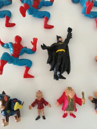 Lote 13 Figuras PVC Vintage Años 90