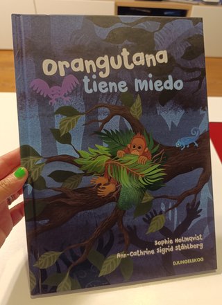 Libro Orangutana tiene miedo
