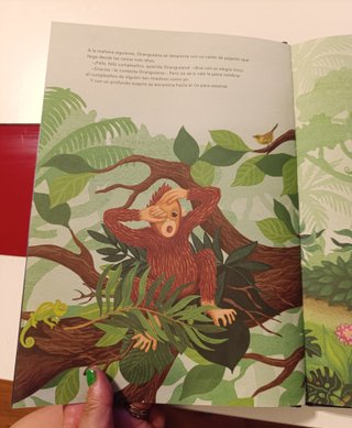 Libro Orangutana tiene miedo