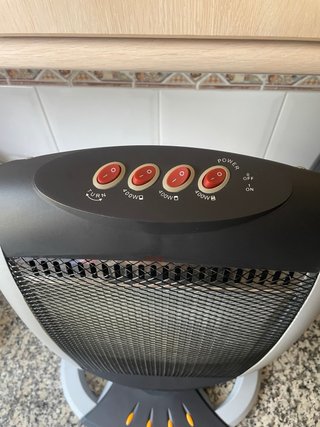 Estufa Halógena Orbegozo BP 5005 A 1200W