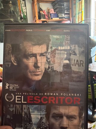 El Escritor DVD (Ewan McGregor, Pierce Brosnan)
