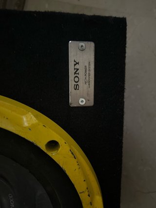 Subwoofer kenwood,caja sony y etapa de 1000w 4vias