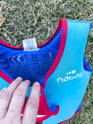 Chaleco natación niño Nabaiji ballenas