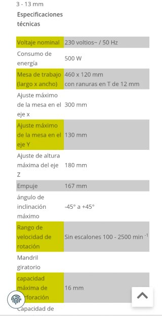 Mini Fresadora/Taladro Metal SX2L