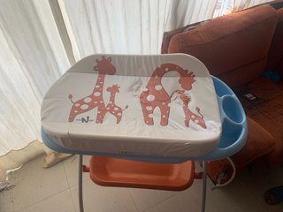 Bañera cambiador bebé Neo Nato jirafas