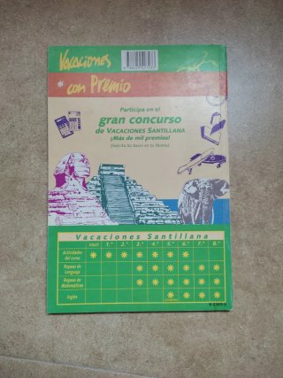Vacaciones Santillana Matematicas, 2°ESO 8 EGB.