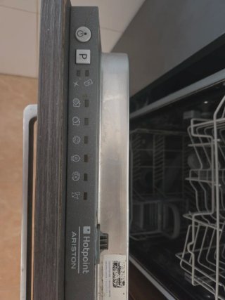 Lavavajillas panelable 45cm lst116 Ariston