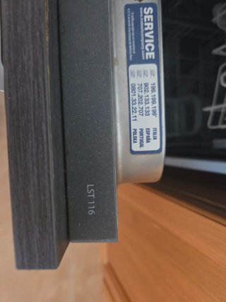 Lavavajillas panelable 45cm lst116 Ariston