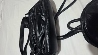 Lote 4 bolsos y mochilas negros