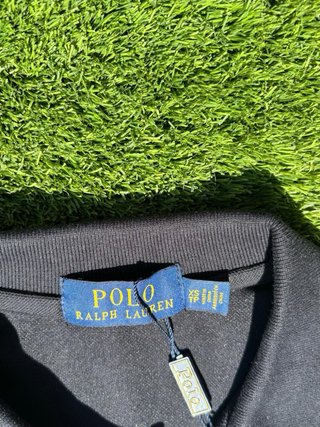 Polo Negro RL - Talla S