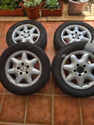 Jantes mercedes tamanho 15 Mercedes class C
