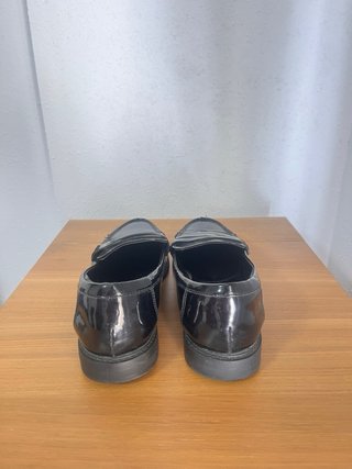Mocasines negros charol