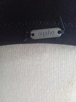 Sujetador deportivo Oysho negro