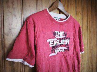 Camiseta NEW BOY Roja Talla M
