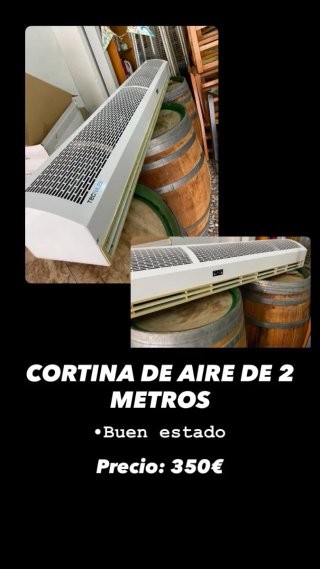 Aparato Cortina de Aire Tecna 2 Metros