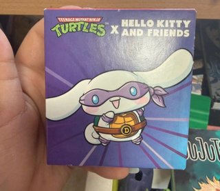 Figura Cinnamoroll x TMNT McDonald's 2025