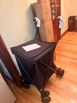 Carrito negro wedyvko pet trolley