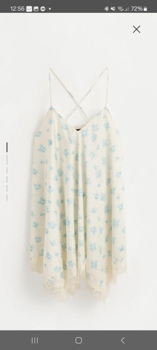 Vestido lencero floral