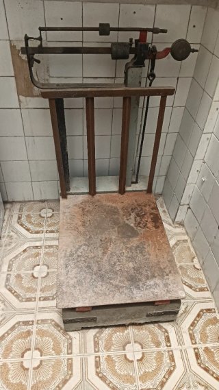 Báscula industrial para cajones