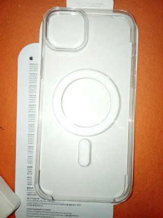 Funda iPhone 15 Plus Transparente MagSafe