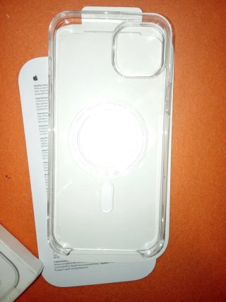 Funda iPhone 15 Plus Transparente MagSafe
