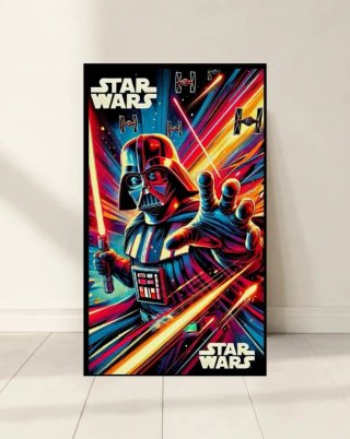 Cuadro/Póster Star Wars Darth Vader Comic