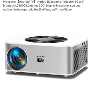 Proyector HORLAT Home Theater.