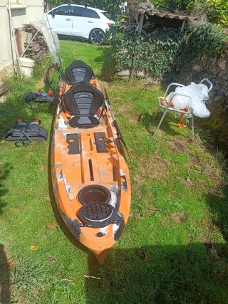 Kayak modular de pesca
