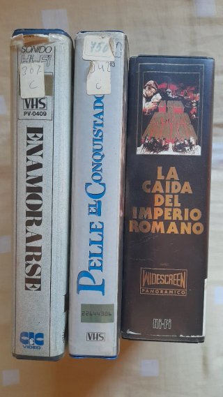 Lote 20 VHS Películas Acción/Aventura/Drama