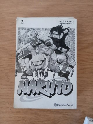 manga naruto de 1 a 6