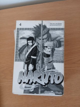 manga naruto de 1 a 6