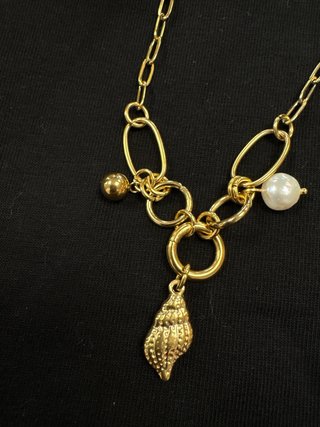 Pulsera EOY Elena Acero Dorada