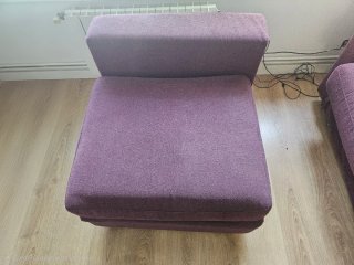 Sofá tipo chaise longue independiente