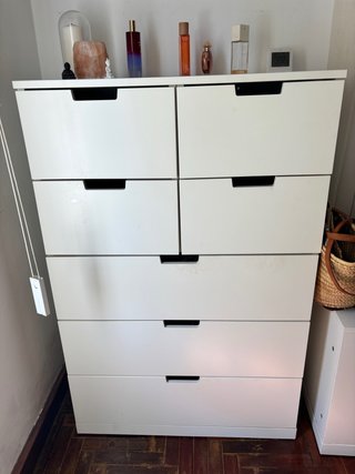 Cómoda Nordli Ikea Blanca