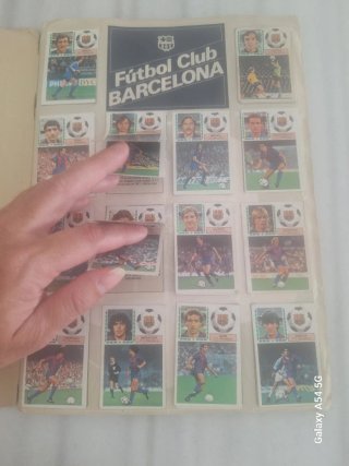 ALBUM ESTE COMPLETO 1983 + 1984 + FICHAJES