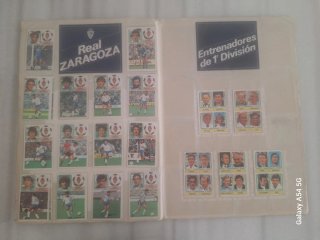 ALBUM ESTE COMPLETO 1983 + 1984 + FICHAJES