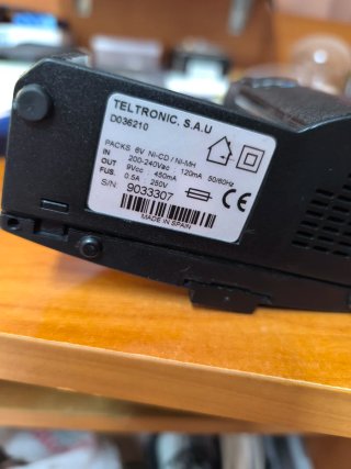 Cargador Teltronic D036210